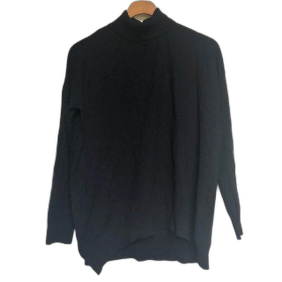 Brandy Melville Black Turtleneck Sweater One Size - Picture 3 of 14